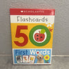 SCHOLASTIC - 50 FIRST WORDS FLASHCARDS