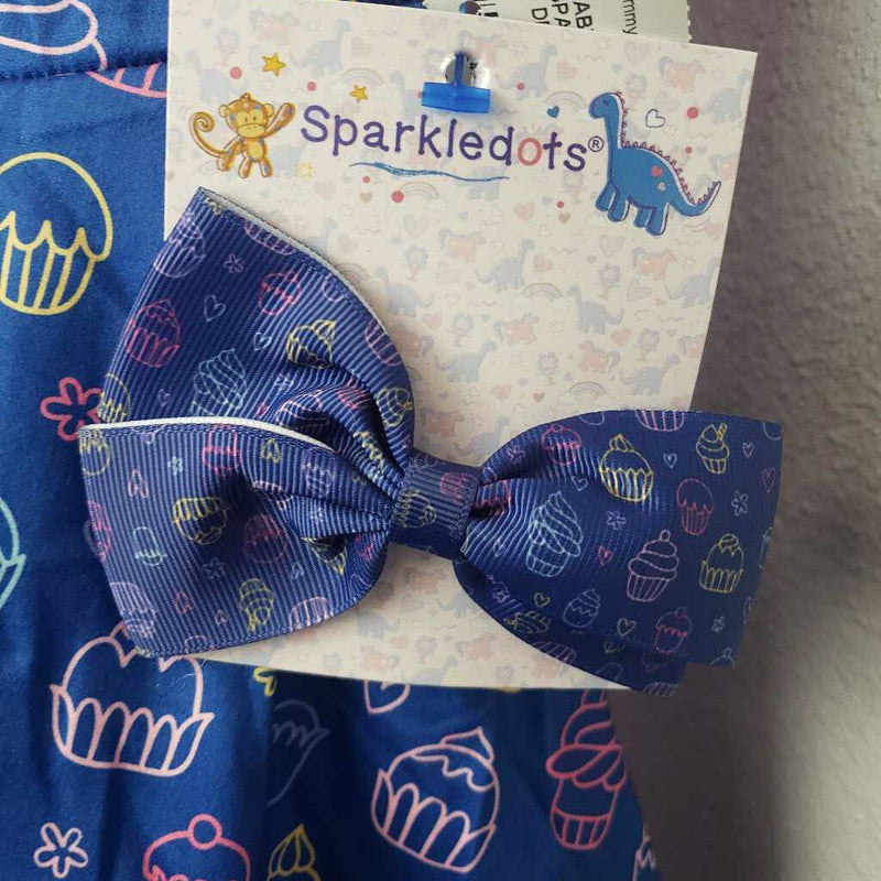 SPARKLEDOTS - DRESS WITH BOW