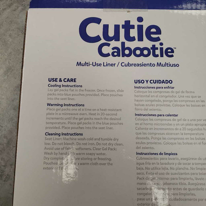 CUTIE CABOOTIE - CARSEAT LINER