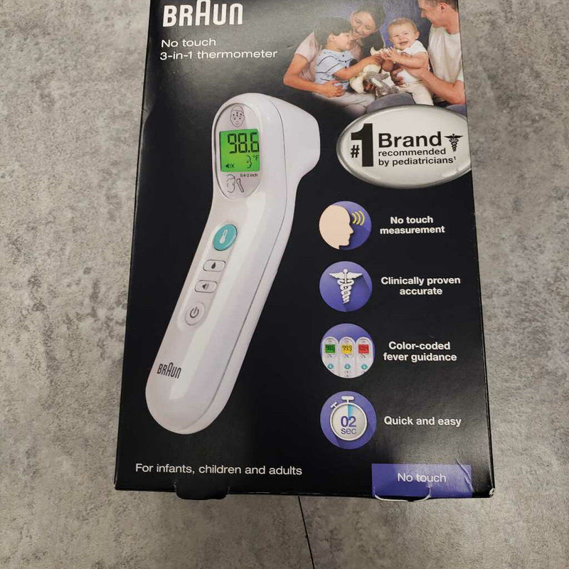 BRAUN - NO TOUCH THERMOMETER
