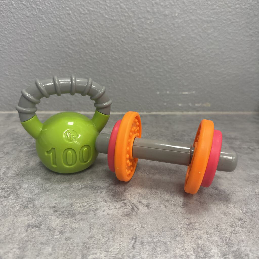 FISHER PRICE - GYM THEMED RATTLES